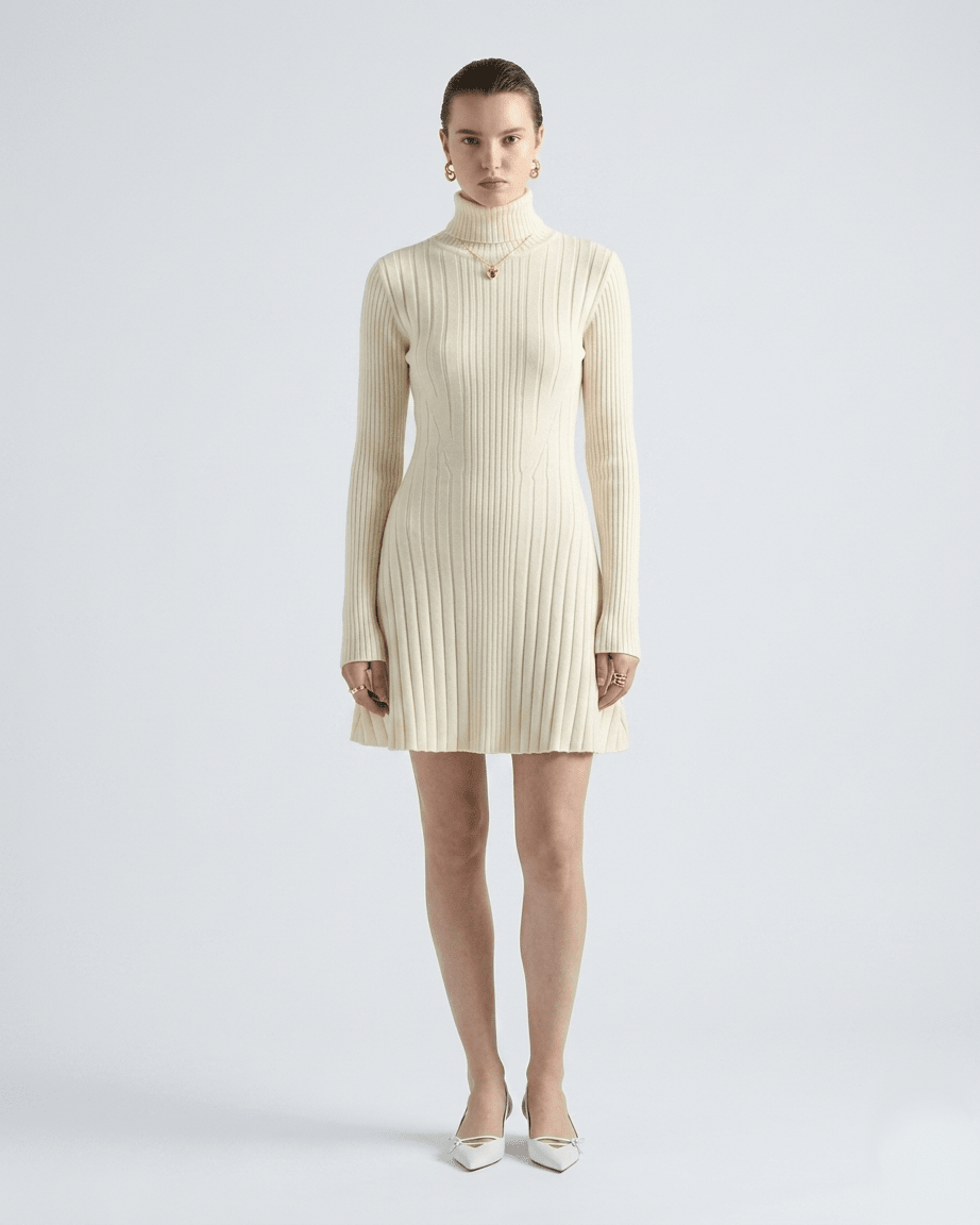 Robe Pull Ajustée - Belle Allure Paris