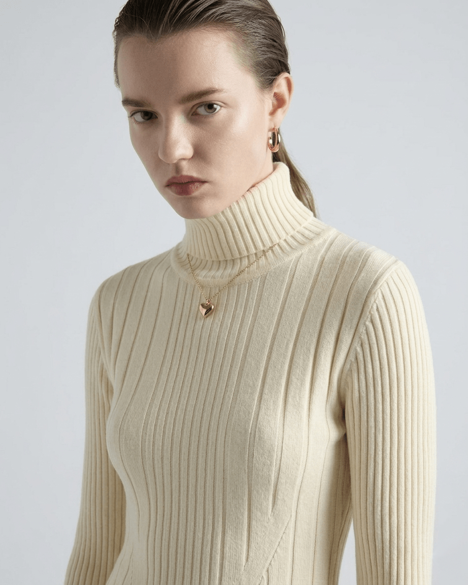 Robe Pull Ajustée - Belle Allure Paris