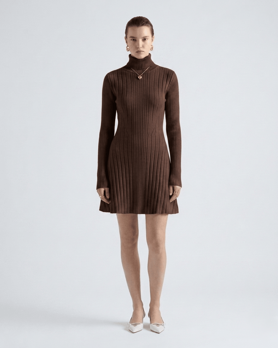 Robe Pull Ajustée - Belle Allure Paris